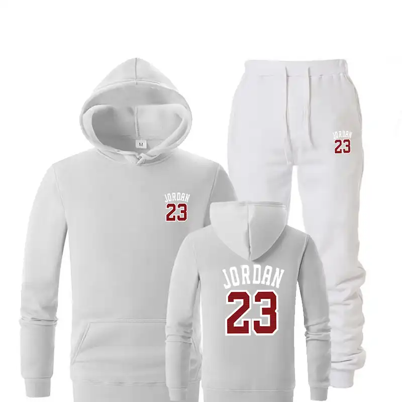 Белый спортивный костюм Jordan