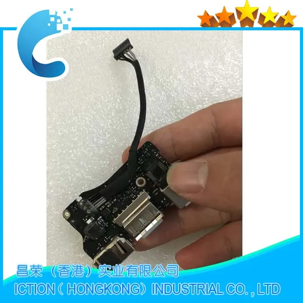 Original A1466 DC IN USB Jack Power Audio DC-IN Board 820-3455-A for Apple MacBook Air 13" A1466 2013 2014 2015 Year
Original A1466 DC IN USB Jack Power Audio DC-IN Board 820-3455-A for Apple MacBook Air 13" A1466 2013 2014 2015 Year