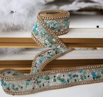 Turquoise Lace Trim Ribbon Embroidery Lace Applique Clothing DIY Decoration Hammer Bead Flower Fabric
Turquoise Lace Trim Ribbon Embroidery Lace Applique Clothing DIY Decoration Hammer Bead Flower Fabric