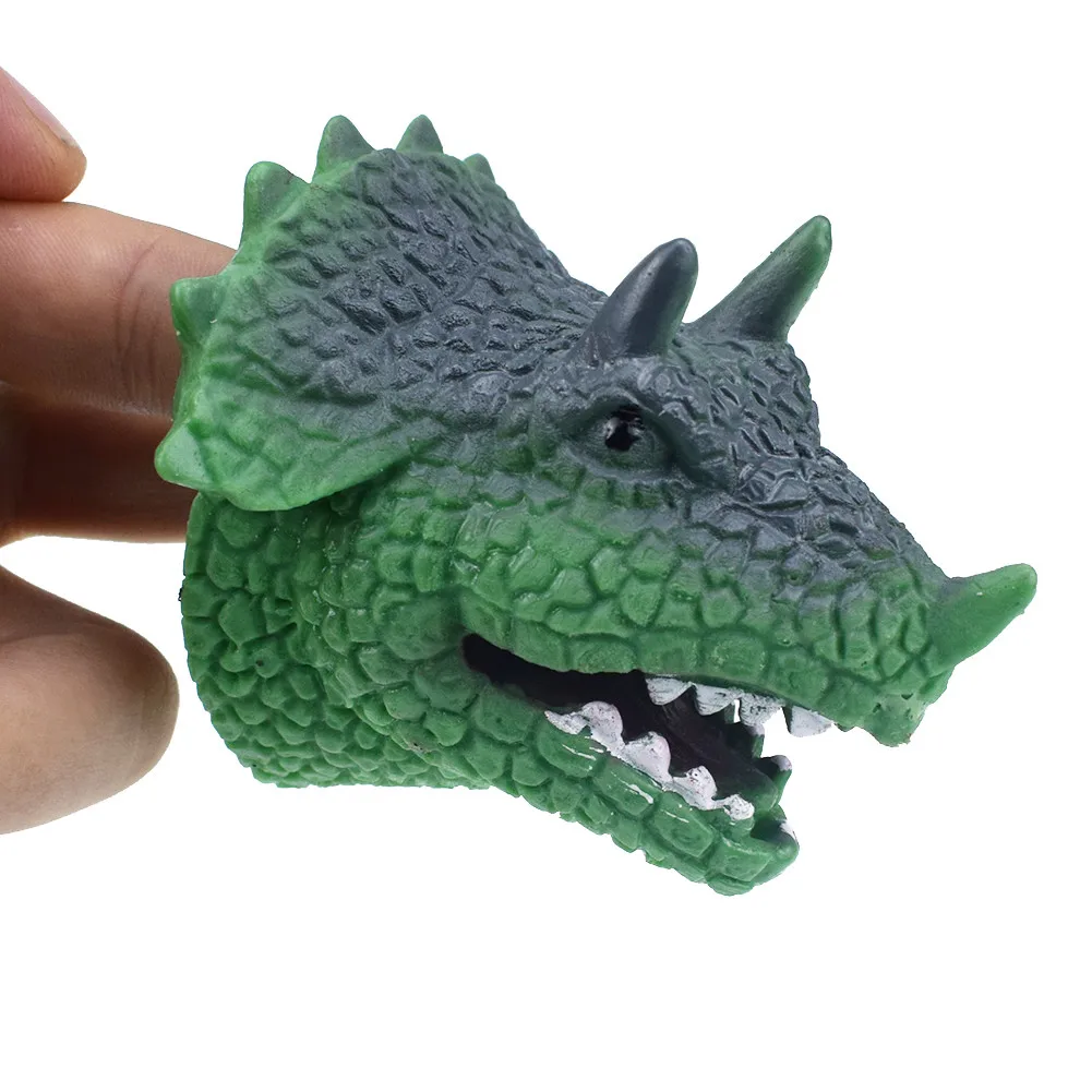triceratops hand puppet