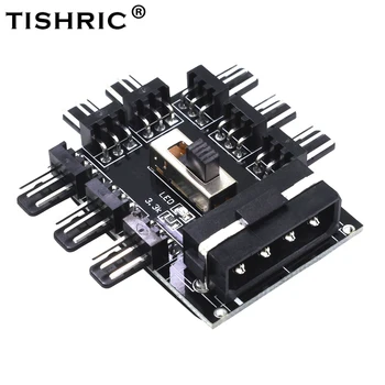 TISHRIC New Arrival PC 4Pin Molex 1 TO 8 Cooler Cooling Fan Hub Spliter 12V 3Pin Power Supply Multi Way Adapter
TISHRIC New Arrival PC 4Pin Molex 1 TO 8 Cooler Cooling Fan Hub Spliter 12V 3Pin Power Supply Multi Way Adapter