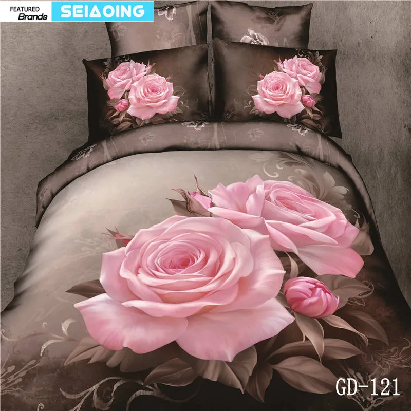morden 3d duvet cover pink rose floral bedding set queen king size bedlinen girl wedding decor flat sheet pillowcase 100% cotton
morden 3d duvet cover pink rose floral bedding set queen king size bedlinen girl wedding decor flat sheet pillowcase 100% cotton