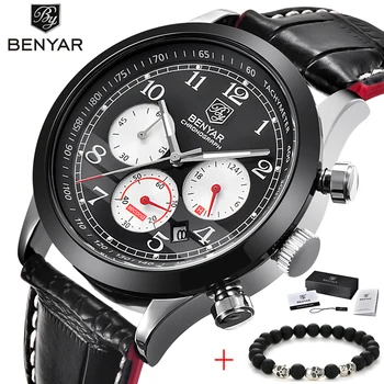 Top Brand Luxury Watch Men BENYAR 5107M 2018 New Fashion Sport Quartz Watches Mens Business Waterproof Watch Relogio Masculino
Top Brand Luxury Watch Men BENYAR 5107M 2018 New Fashion Sport Quartz Watches Mens Business Waterproof Watch Relogio Masculino