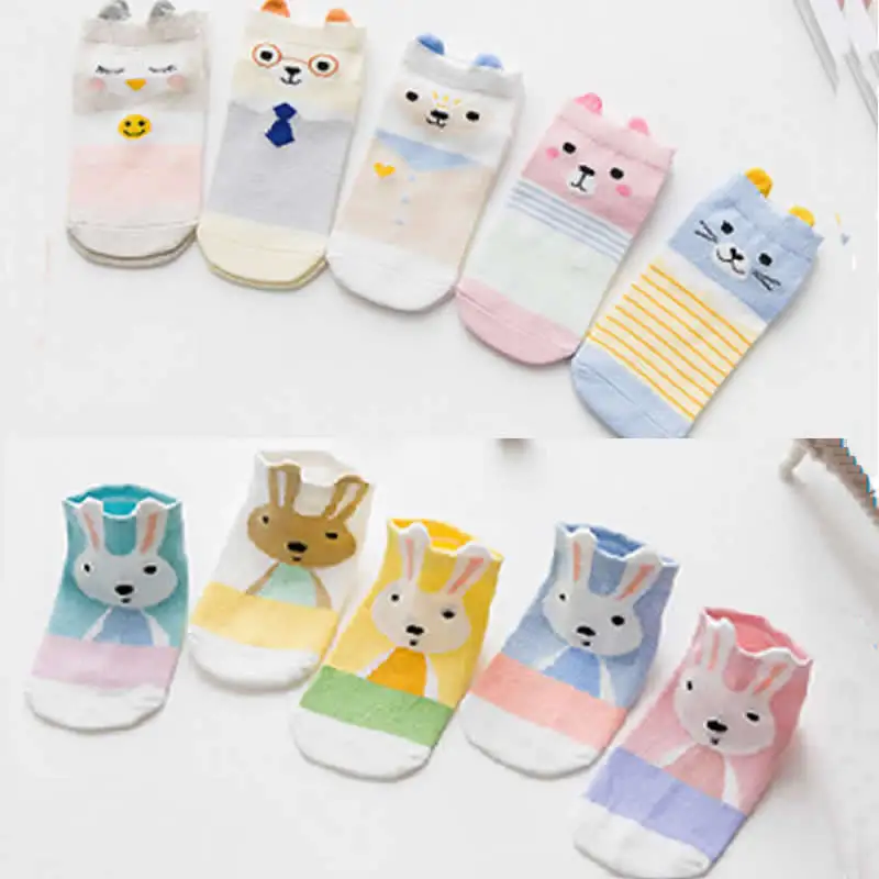 5pair Kids Infant Socks Cotton Boys Girl Cute Cartoon Animal Tie Rabbit Toddler Socks For girls 3D Dimensional Cartoon Boy Socks
5pair Kids Infant Socks Cotton Boys Girl Cute Cartoon Animal Tie Rabbit Toddler Socks For girls 3D Dimensional Cartoon Boy Socks