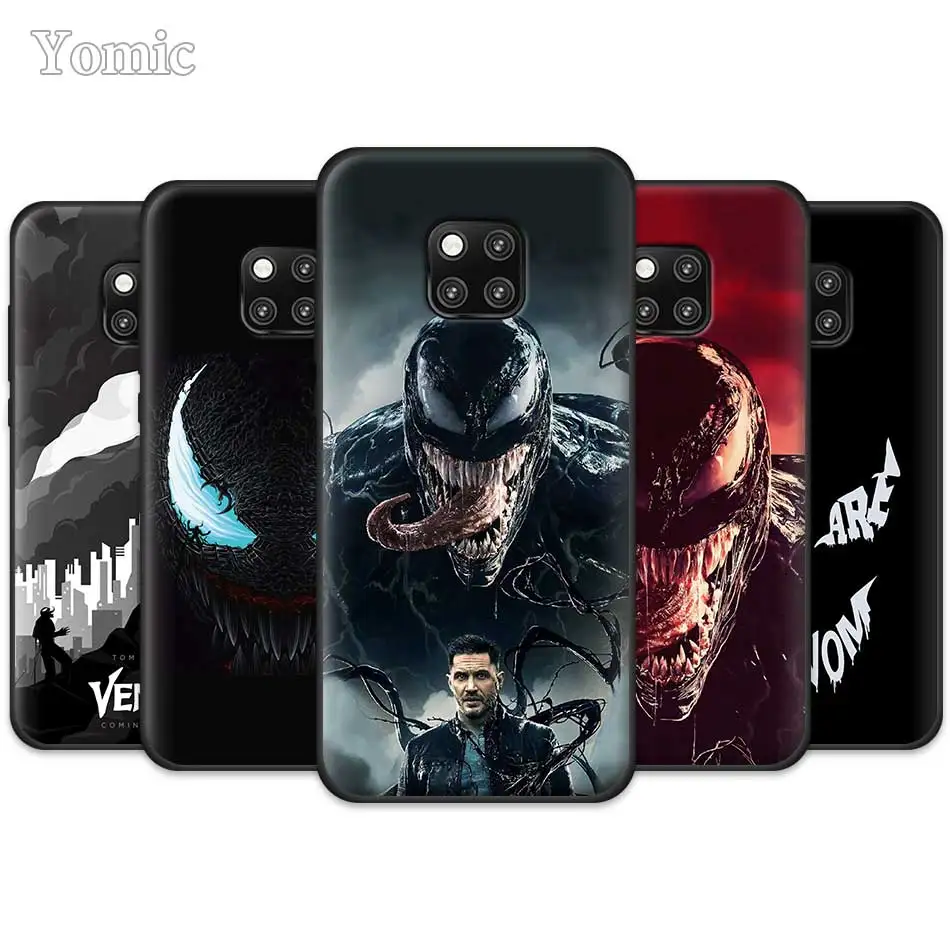 Black Silicone Phone Case for Huawei Mate 20 Pro 10 20 Lite P20 P30 Pro Honor 20 Lite 20 Pro Marvel Venom Super Hero Cases Cover
Black Silicone Phone Case for Huawei Mate 20 Pro 10 20 Lite P20 P30 Pro Honor 20 Lite 20 Pro Marvel Venom Super Hero Cases Cover