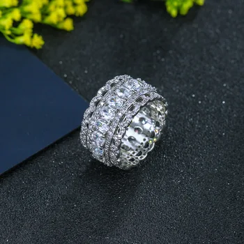 Bilincolor fashion elegant luxury crystal clear cubic zirconia wedding band engagement womens rings jewelry
Bilincolor fashion elegant luxury crystal clear cubic zirconia wedding band engagement womens rings jewelry