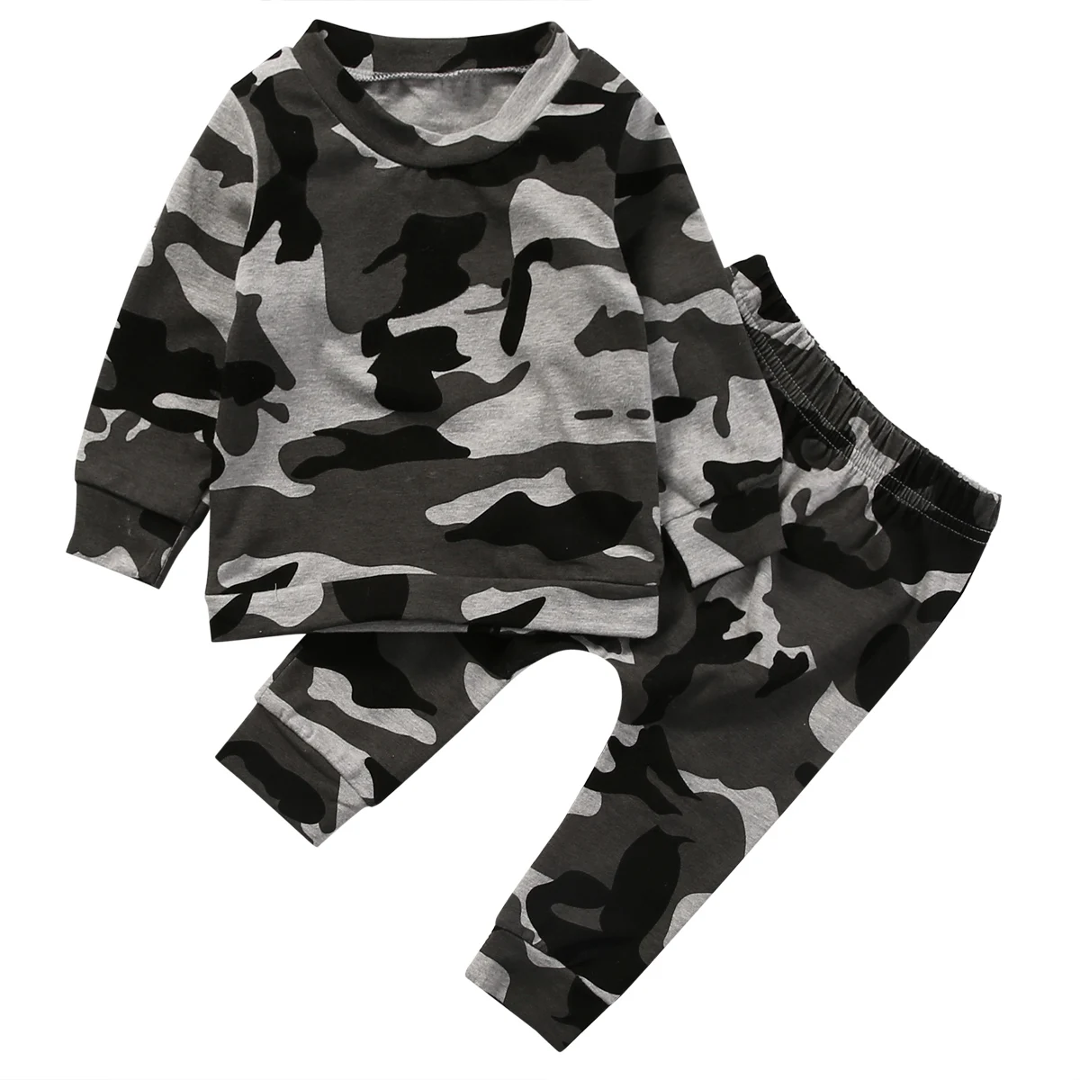 0-24M Baby Clothes Infant Baby Boy Girls Camouflage T-shirt Sweatshirt Tops Long Pants Army Green Casual Clothing Set
0-24M Baby Clothes Infant Baby Boy Girls Camouflage T-shirt Sweatshirt Tops Long Pants Army Green Casual Clothing Set