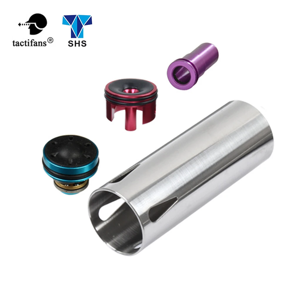 TACTIFANS Porte Cylinder Tune Up Kit Piston Head Nozzle Cylinder Head Inner For AK Series Airsoft AEG Barrel 363-460mm Paintball
TACTIFANS Porte Cylinder Tune Up Kit Piston Head Nozzle Cylinder Head Inner For AK Series Airsoft AEG Barrel 363-460mm Paintball