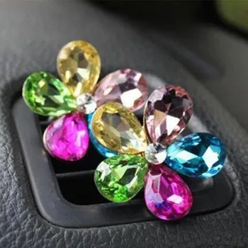 Crystal Flower Shape Car Air Outlet Accessories Beautiful Interior Decoration Car Decor Ornaments
Crystal Flower Shape Car Air Outlet Accessories Beautiful Interior Decoration Car Decor Ornaments