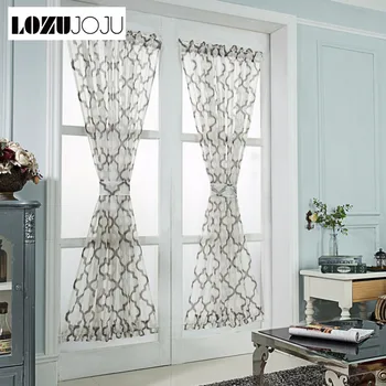 LOZUJOJU New design drapery for bedroom living room door brown sheer organza sheer kitchen gate stripe geometry plaid curtains
LOZUJOJU New design drapery for bedroom living room door brown sheer organza sheer kitchen gate stripe geometry plaid curtains