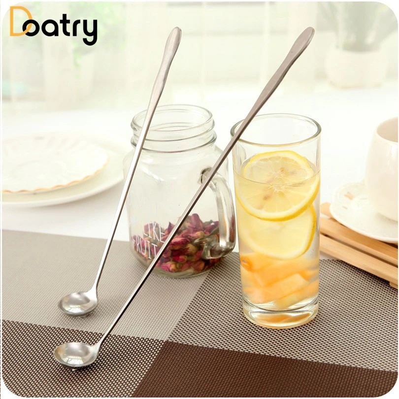 1pcs Stainless Steel Long Handle Spoons Ice Cream Tea Dessert Coffee Stirring Cocktail Teaspoons Soup Ladle Tea Drink Condiment
1pcs Stainless Steel Long Handle Spoons Ice Cream Tea Dessert Coffee Stirring Cocktail Teaspoons Soup Ladle Tea Drink Condiment