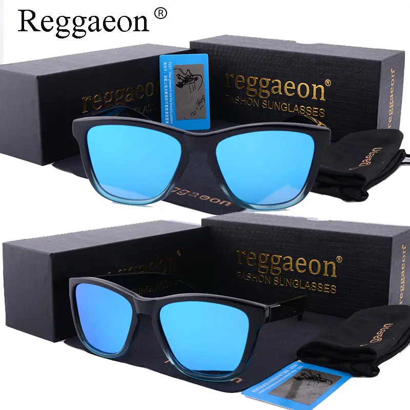 Reggaeon Brand Design women sunglasses men polarized color lens gradient frame high quality blue goggles UV400 free shipping 
Reggaeon Brand Design women sunglasses men polarized color lens gradient frame high quality blue goggles UV400 free shipping