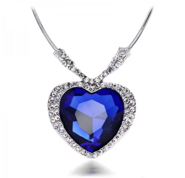 quality Austrian Crystal classic movie blue Heart Pendant Necklace AAAA+ rhinestones charms women summer girls fashion jewerlry
quality Austrian Crystal classic movie blue Heart Pendant Necklace AAAA+ rhinestones charms women summer girls fashion jewerlry