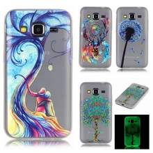 Luminous night font b Case b font for font b Samsung b font Galaxy Core Prime