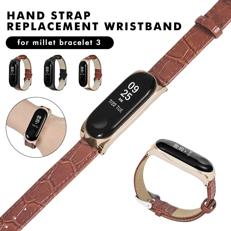 Watch Band Bamboo Texture Belt Repair Premium Wristbands Smart Watch Metal Sport Band for Xiaomi Band 3
Watch Band Bamboo Texture Belt Repair Premium Wristbands Smart Watch Metal Sport Band for Xiaomi Band 3