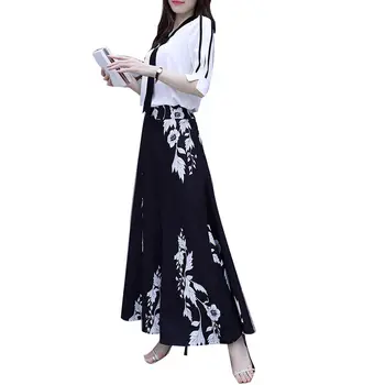 OL Fashion Women Blouse Pants Set 2019 Summer New Wide Leg Pants Two-piece Set Female Office conjunto para oficina mujer f750
OL Fashion Women Blouse Pants Set 2019 Summer New Wide Leg Pants Two-piece Set Female Office conjunto para oficina mujer f750