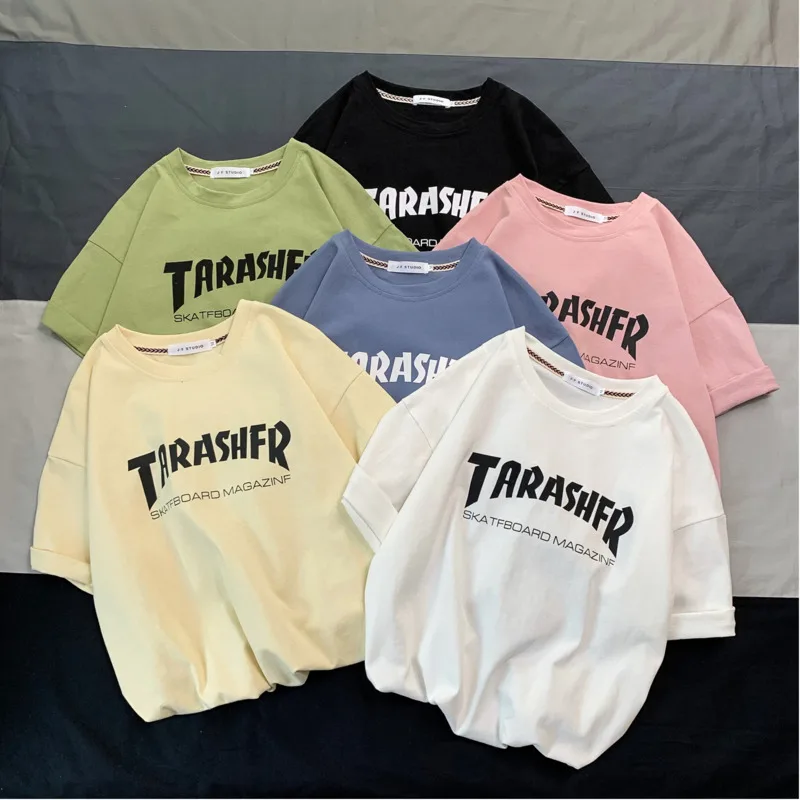2019 New Large Size Japanese Cotton Summer Simple Letter Printing Men's Loose Version Round Neck Short Sleeve Casual T-shirt
2019 New Large Size Japanese Cotton Summer Simple Letter Printing Men's Loose Version Round Neck Short Sleeve Casual T-shirt
