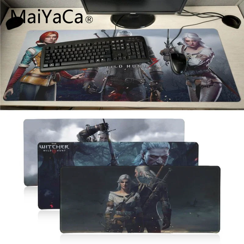 MaiYaCa The Witcher 3 Wild Hunt mouse pad gamer play mats BIG SIZE Rubber Game Mouse Pad for Dota2 Game Player
MaiYaCa The Witcher 3 Wild Hunt mouse pad gamer play mats BIG SIZE Rubber Game Mouse Pad for Dota2 Game Player