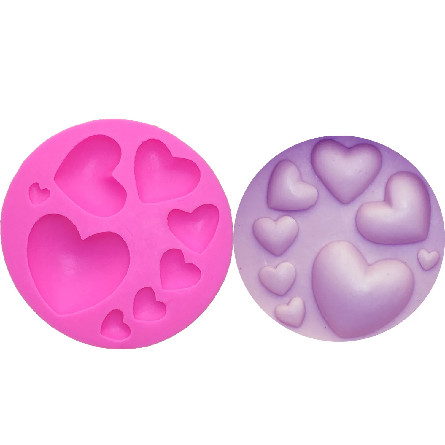 M0392 Many Love Shaped 3D Silicone Cake Fondant Mold, Cake Decoration Tools, heart Candle Moulds
M0392 Many Love Shaped 3D Silicone Cake Fondant Mold, Cake Decoration Tools, heart Candle Moulds
