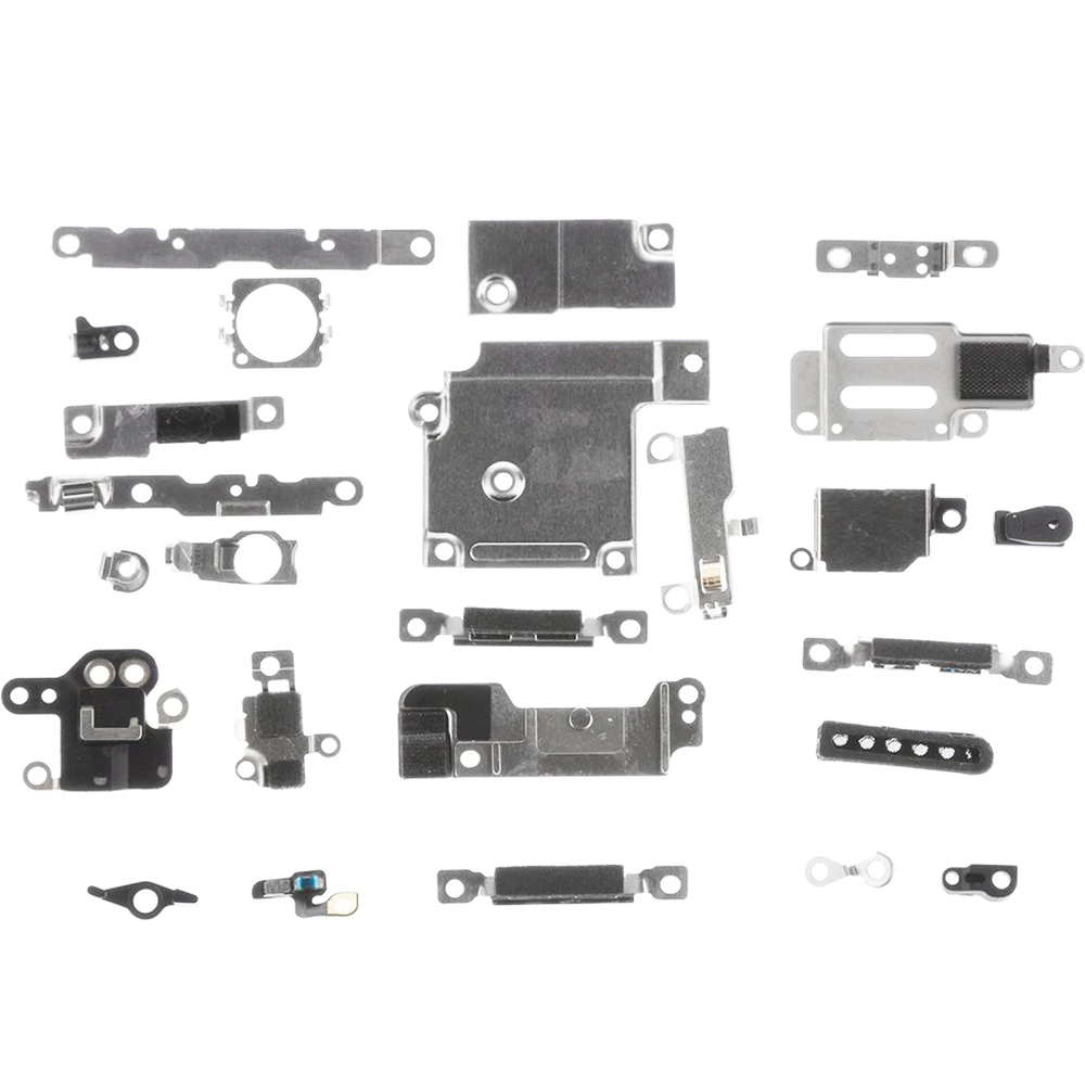 Full Set Small Metal Internal Bracket Replacement Parts Shield Plate Kit for IPhone 6 6p 6s 6sp 7 7P 8 8 Plus X
Full Set Small Metal Internal Bracket Replacement Parts Shield Plate Kit for IPhone 6 6p 6s 6sp 7 7P 8 8 Plus X