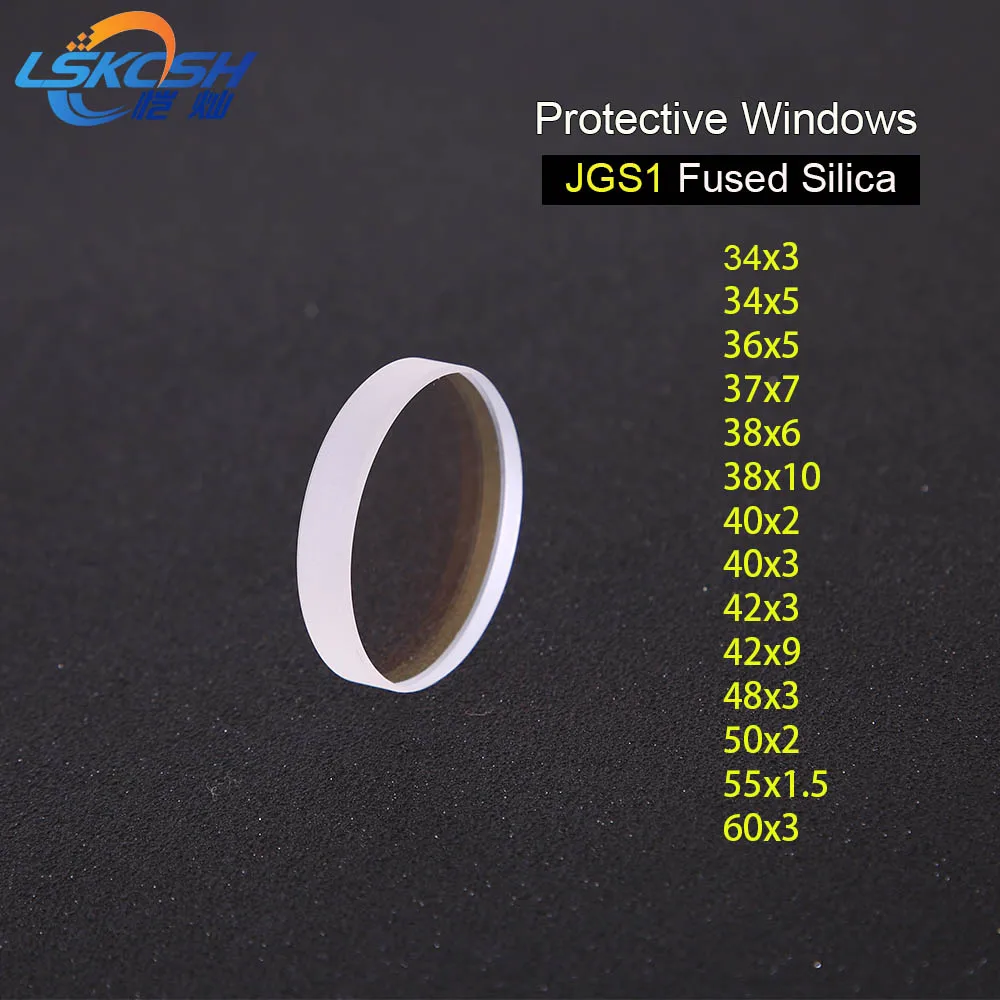 LSKCSH 10pcs/Lot Laser Protective Windows Dia 34 36 37 38 40 42 48 50 55 60mm Quartz Fused Silica for Fiber Laser P0595-58601
LSKCSH 10pcs/Lot Laser Protective Windows Dia 34 36 37 38 40 42 48 50 55 60mm Quartz Fused Silica for Fiber Laser P0595-58601