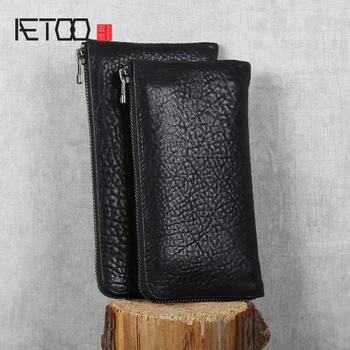 AETOO Sheep leather wallet male and female general leather wallet
AETOO Sheep leather wallet male and female general leather wallet