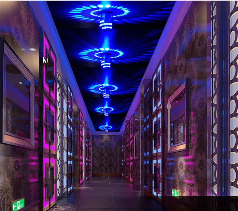 Led spiral aluminum wall lamp (14)