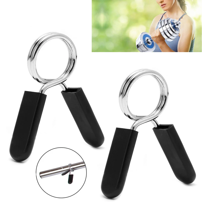 Barbell Lock 2Pcs 30mm Barbell Gym Weight Lifting Bar Dumbbell Lock Clamp Spring Collar Clips
Barbell Lock 2Pcs 30mm Barbell Gym Weight Lifting Bar Dumbbell Lock Clamp Spring Collar Clips