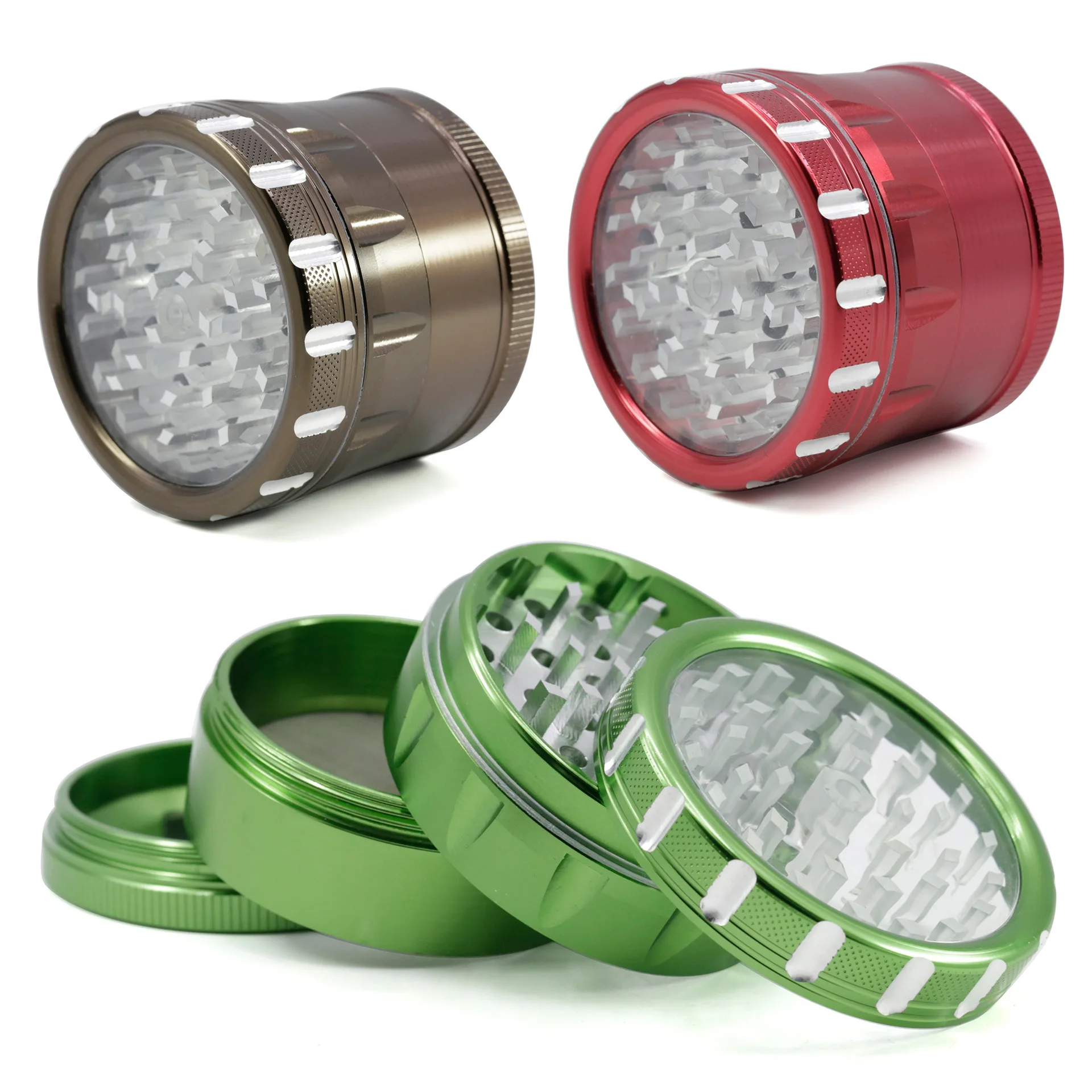 63MM Tobacco Grinder with Sharp Teeth Spice Crusher Miller Machine Tobacco Herb Grinder Weed for Smoker As Smoking Accessory
63MM Tobacco Grinder with Sharp Teeth Spice Crusher Miller Machine Tobacco Herb Grinder Weed for Smoker As Smoking Accessory