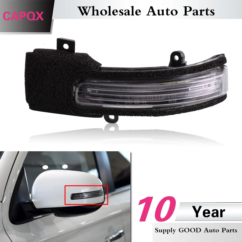 CAPQX For Mitsubishi Outlander 2013-2015 2016 2017 2018 Lancer 2016 Side Rearview Mirror Light LED Turn light Signal Lamp
CAPQX For Mitsubishi Outlander 2013-2015 2016 2017 2018 Lancer 2016 Side Rearview Mirror Light LED Turn light Signal Lamp