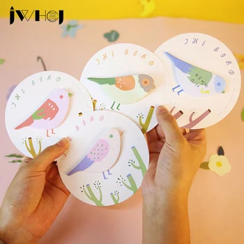 1 pcs Creative bird shape memo pad paper sticky notes post notepad kawaii stationery papeleria school supplies
1 pcs Creative bird shape memo pad paper sticky notes post notepad kawaii stationery papeleria school supplies