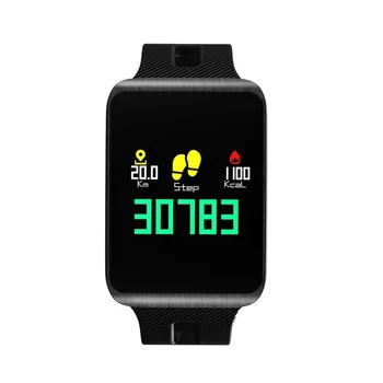 Heart Rate Wrist Blood Pressure Monitor Tracker Bluetooth 4.0 Smart Watch for iOS for Android Phones IP67 Waterproof Health Care
Heart Rate Wrist Blood Pressure Monitor Tracker Bluetooth 4.0 Smart Watch for iOS for Android Phones IP67 Waterproof Health Care