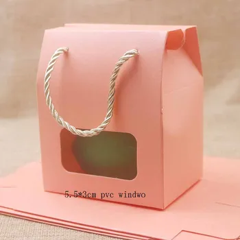 Feiluan 50pcs blank paper handle gift box with heart /retangular pvc window box gifts /candy/wedding favor display box bag
Feiluan 50pcs blank paper handle gift box with heart /retangular pvc window box gifts /candy/wedding favor display box bag