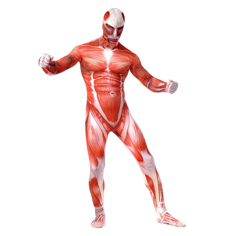Big Size Men Halloween Costume Horror Muscle Hooded Costume Scary Catsuit Elastic Bodysuit Foot Pants With Mask Plus Size Male
Big Size Men Halloween Costume Horror Muscle Hooded Costume Scary Catsuit Elastic Bodysuit Foot Pants With Mask Plus Size Male