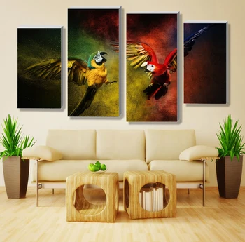 4 Panel 2 colorful flying parrots Modern Pictures On Canvas Artwork Print Customized Picture
4 Panel 2 colorful flying parrots Modern Pictures On Canvas Artwork Print Customized Picture