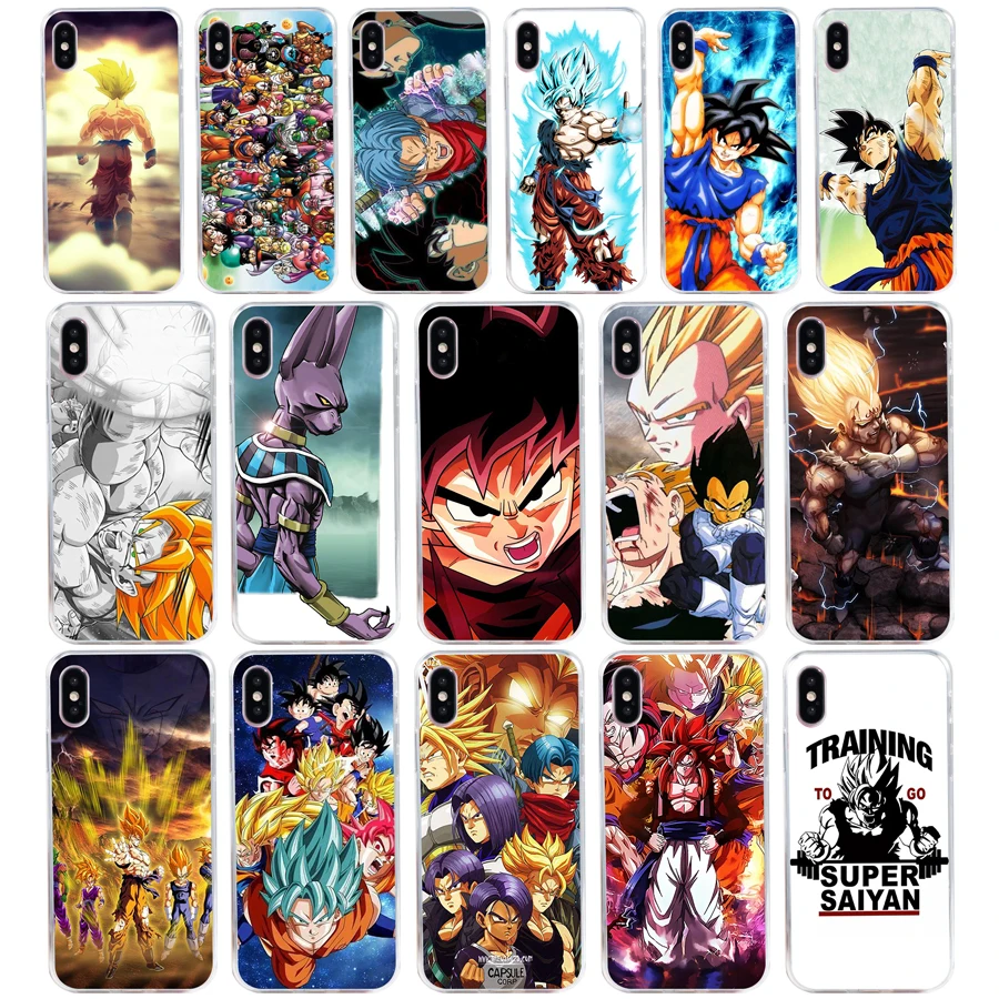 69AQ Dragon Ball Super Nueva Serie Z GT Мягкий силиконовый чехол из ТПУ для iphone 5 5s se X XR XS Max |