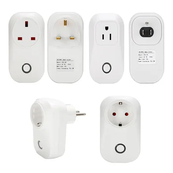 Wireless Remote Control Socket Sonoff S20 Smart Timer Plug Smart Home Power Socket Control By Mobile Phone App Smart Switch HWC
Wireless Remote Control Socket Sonoff S20 Smart Timer Plug Smart Home Power Socket Control By Mobile Phone App Smart Switch HWC
