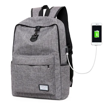 New USB Charging Men's school backpack Male Casual Travel women Teenagers Student School Bags Simple Notebook Laptop Backpacks
New USB Charging Men's school backpack Male Casual Travel women Teenagers Student School Bags Simple Notebook Laptop Backpacks