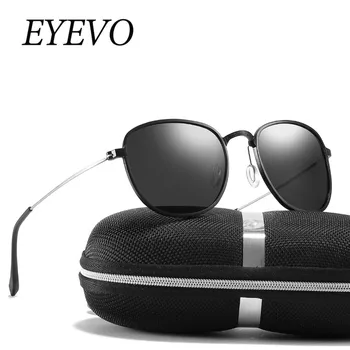 EYEVO Brand Polarized Sunglasses For Men Aluminum Oculos Men's Fashion Round Driving Eyewear Memory Metal Sun Glasses
EYEVO Brand Polarized Sunglasses For Men Aluminum Oculos Men's Fashion Round Driving Eyewear Memory Metal Sun Glasses