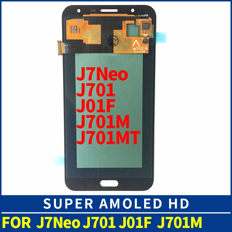 J701F lcd 5.5'' SUPER AMOLED For SAMSUNG Galaxy J7 Neo LCD Display J701M J701MT j701 LCD Digitzer Assembly Replacement Parts
J701F lcd 5.5'' SUPER AMOLED For SAMSUNG Galaxy J7 Neo LCD Display J701M J701MT j701 LCD Digitzer Assembly Replacement Parts
