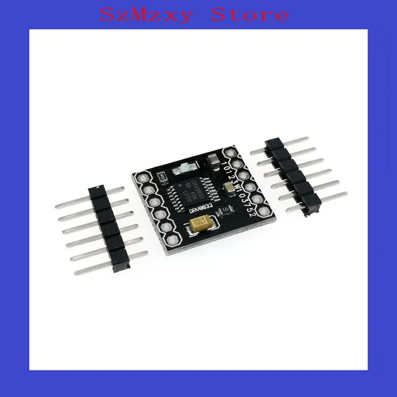 1PCS DRV8833 2 Channel Motor Driver DC Motor Driver Module Board 1.5A 3V-10V H-Bridge 4-Wire Step Motor
1PCS DRV8833 2 Channel Motor Driver DC Motor Driver Module Board 1.5A 3V-10V H-Bridge 4-Wire Step Motor