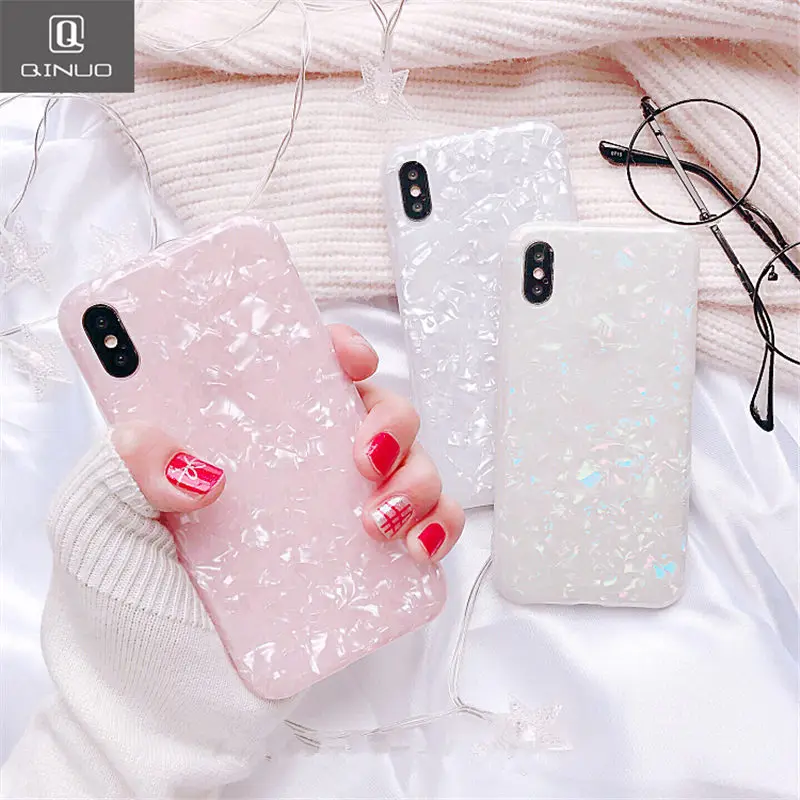 QINUO Glitter Phone Case For iPhone 6 6S 7 8 Plus Dream Shell Pattern Cases For iPhone X XS Max XR Soft TPU Silicone Back Cover
QINUO Glitter Phone Case For iPhone 6 6S 7 8 Plus Dream Shell Pattern Cases For iPhone X XS Max XR Soft TPU Silicone Back Cover