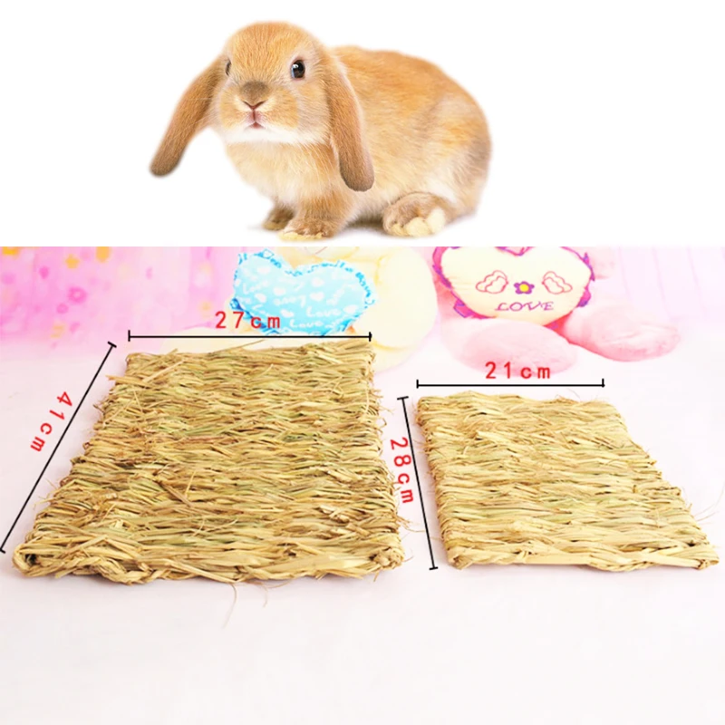 Rabbit Woven Straw Mats Small Nests Totoro Hamster Hand-knitted Soft Pads Natural Forage Grass Pets Nest
Rabbit Woven Straw Mats Small Nests Totoro Hamster Hand-knitted Soft Pads Natural Forage Grass Pets Nest