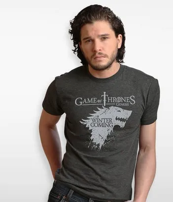 2017 game of Thrones Season 7 Ice and fire song T-shirt Stark family emblem Ice skate wolf short-sleeved cotton summer cosplay
2017 game of Thrones Season 7 Ice and fire song T-shirt Stark family emblem Ice skate wolf short-sleeved cotton summer cosplay