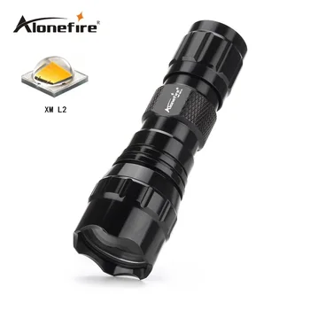 

501A Mini LED Flashlight CREE XML-T6/XM-L2 Waterproof Lanterna LED Torch for 16340 CR 123A battery Flashlight Linterna led