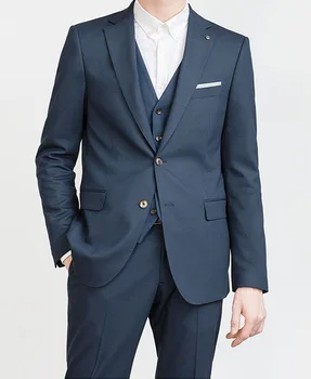 Mens Formal Business 3 Piece Suit Groom Tuxedos Slim Fit Notch Lapel Wedding Men Suit Two Button Jacket Pants Blazer
Mens Formal Business 3 Piece Suit Groom Tuxedos Slim Fit Notch Lapel Wedding Men Suit Two Button Jacket Pants Blazer