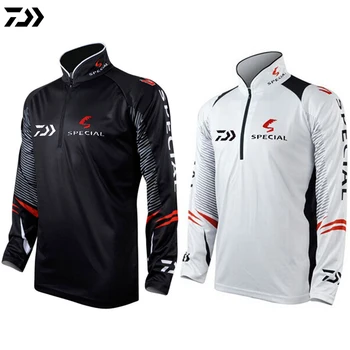 DAIWA DAWA Plus Size 3XL Fishing Clothing for Men Summer Breathable Dry Sun UV Protection Sportswear Man Outdoor Fishing Shirts 
DAIWA DAWA Plus Size 3XL Fishing Clothing for Men Summer Breathable Dry Sun UV Protection Sportswear Man Outdoor Fishing Shirts