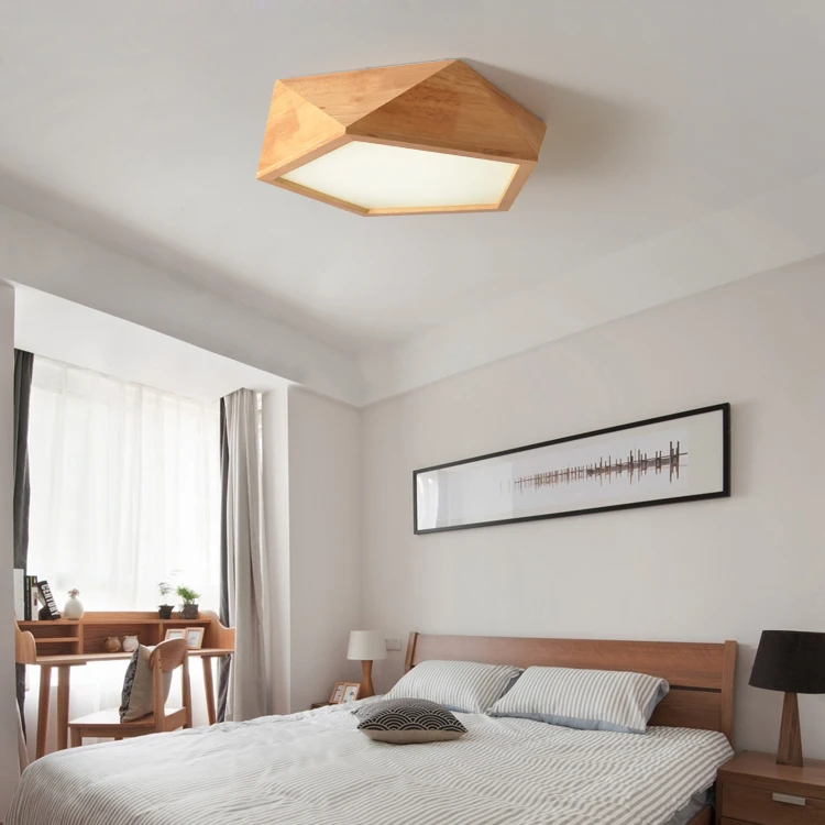 Japanese modern wood room ceiling lights led solid wood lamp log geometric ceiling lamps Bedroom simple MZ129
Japanese modern wood room ceiling lights led solid wood lamp log geometric ceiling lamps Bedroom simple MZ129