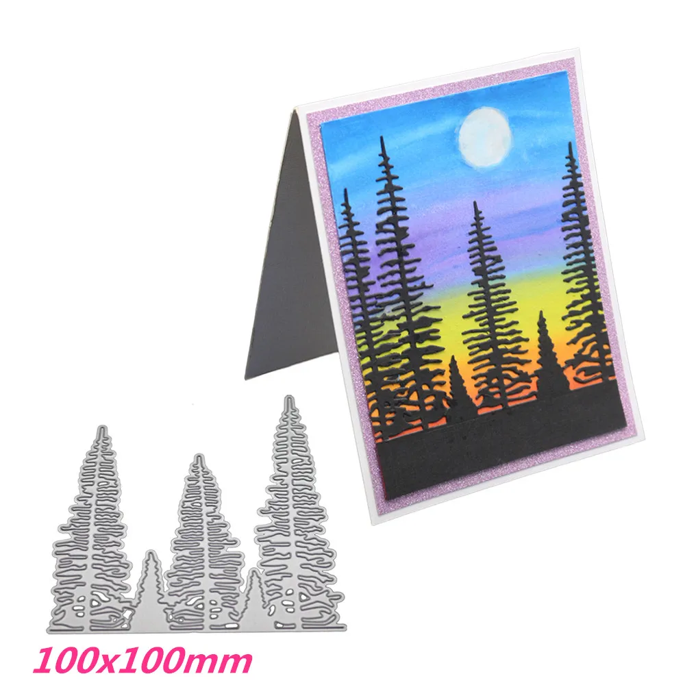 100x100mm Small Forest Making Scrapbook Greeting Card Decor Hollow Metal Cutting Dies Stencil Frame Embossing Template DIY
100x100mm Small Forest Making Scrapbook Greeting Card Decor Hollow Metal Cutting Dies Stencil Frame Embossing Template DIY