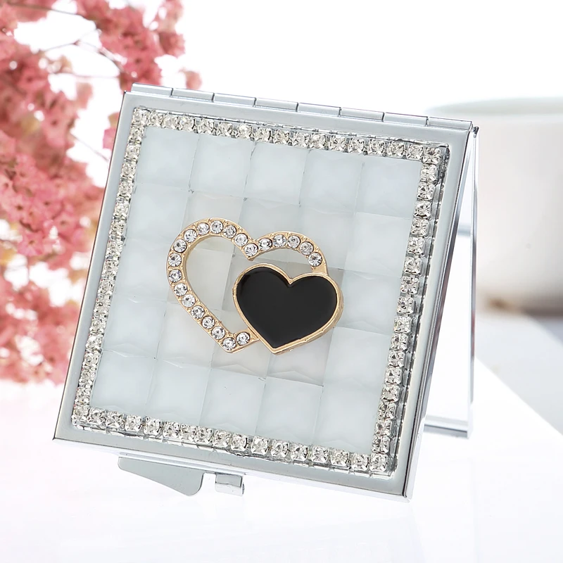 Cute Mini Folding Portable make-up Cosmetic beauty makeup compact pocket mirror,women gifts,bling crystal rhinestone heart
Cute Mini Folding Portable make-up Cosmetic beauty makeup compact pocket mirror,women gifts,bling crystal rhinestone heart
